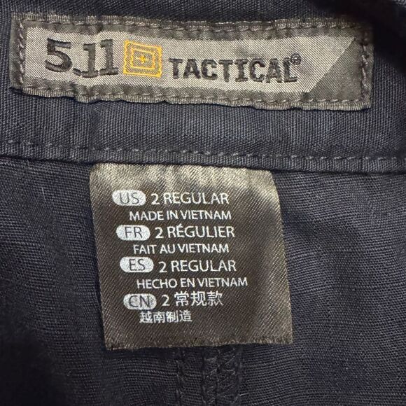 5.11 TACTICAL Taclite Pro Ripstop Pant Navy Women’s Size 2 - Picture 8 of 9